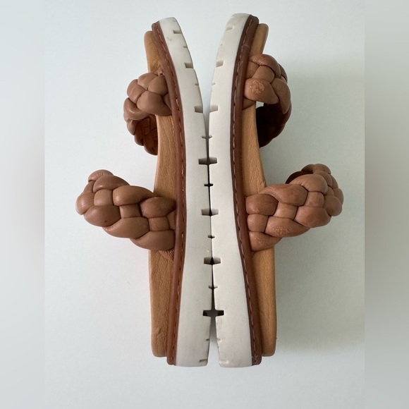 Born Leather Braided Slide Sandals - Picture 5 of 11